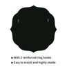 32" Gold Modern Art Decorative Wall Mirror Irregular Frame Vanity Mirror Bedroom