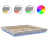 Bed Frame with Grey Sonoma 180x200 King Engineered Wood R5Q5