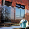 All Sizes 10mm Toughened Glass Balustrade Panels Patio Balcony & Pools Glazing