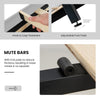 Double Size Bed Frame Velvet Upholstered Platform Bed Slat with High Headboard