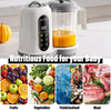 Baby food Maker with Dual Zone Steamer, Blender, Self-Clean With LED Touch Panel