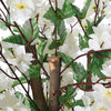 White Wintersweet Large Fake Indoor Tree Home House Plant 150cm Tall in Pot