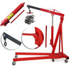 1Ton Mobile Hydraulic Folding Engine Crane Stand Jack Workshop Hoist Lift Cranes