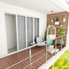Outdoor Hand Rail Stainless Steel Balustrade Step Stair Handrail Cross Bar Porch
