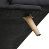 6FT Retro Patchwork Sofa Bed Click-Clack 3 Seater Rainbow Multi-Coloured Sofabed
