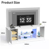 Modern TV Cabinet with LED Lights Entertainment Centre TV Stand Media TV Unit