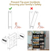 3 Drawer Shoe Cabinet Storage Cupboard Unit Shoe Rack Wooden Stand Organiser