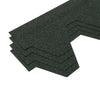 18PCS Self-Adhesive Asphalt Shingles Felt Roofing Shingles Shed Roof Sheet Tiles