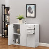 Sideboard Cabinet Cupboard Unit Storage Furniture With Drawers & Doors 4 Colors