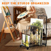 A1 Print Storage Rack Print Browser Display Artwork Prints with Rolling Caster