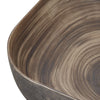 Vintage Wood Grain Rectangle Ceramic Vessel Sink 500 x 392mm Countertop Basin