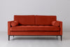 Swyft Model 02 2 Seater Sofa in Paprika Velvet RRP £1399