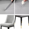 🔥 Faux Leather Upholstered Dining Chairs Set of 2 Thick Seat High Back Chair UK
