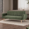 Sofa Bed Recliner 3 Seater Fabric Folding Convertible Click Clack Couch Sofabed