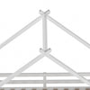 Kids Playhouse Platform Children Kid Treehouse Bed Frame Solid Wooden Bed Canopy