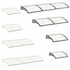 Door Canopy Awning Shelter Front Back Porch Outdoor Shade Patio Roof Rain Covers
