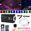 500pc Fiber Optic LED Car Home Headliner Roof Ceiling 16W RGBW Star Light Kit