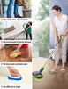 BIUBLE Cordless Electric Mop, Dual Spin Floor Cleaning Mop with LED light