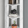 Nati Corner Bookcase – 5-Tier Freestanding Shelf Unit, 161cm High, 11 Colours