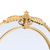 Vintage Antique Gold Arched Full Length Mirror 4ft 6ft Home Living Room Bedroom