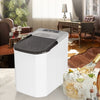 Electric Ice Maker Machine Self-Cleaning Ice Cube Maker Ice Scoop and Basket UK
