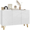 Large 3 Door Sideboard Storage Cabinet Cupboard Adjustable Shelves Living Room