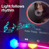 RGB LED Hexagon Wall Light Honeycomb Lamp Bluetooth Remote for Gaming Room ✅