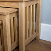 Set of 3 Nest of Tables Nesting Coffee Side End Wooden Nest Furniture Ash Veneer