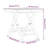 3 Piece Bistro Set Bamboo R9H5