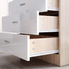 Modern Bedroom Bedside Table Cabinet Chest of Drawers Nightstand High Gloss Set