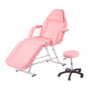 Massage Couch Bed SPA Salon Chair Therapy Table Adjustable Recliner W/Stool Set