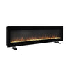LED Fireplace Media Wall Fire Wall Mounted / Standing Electric Heater 50inch UK