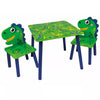 Kids Wooden Table & 2 Chairs Themed Set Furniture Play Room Desk Toddlers Junior