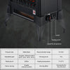 Free standing Electric Fireplace Stove With LED Fire Flame Effect Bskrnlwxawkzns
