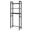 3-Tier Over-The-Toilet Storage Shelf Space Saving Metal Bathroom Organizer