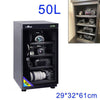 50L Camera Lens Equipment Storage Digital Electronic Dehumidify Dry Cabinet Box