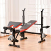 Multi-Function Adjustable Weight Training Bench Fitness Gym Lifting 5.9ft Black