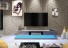 Modern I 180cm I TV Unit I Cabinet I TV Stand I Grey High Gloss Doors I Free LED