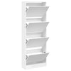 Shoe Cabinet, Shoe Storage Shelf for Hallway Living Room, Shoe Rack Holder U7O6