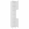 3 Piece Bathroom Furniture Set White Chipboard G0D8