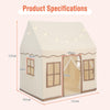 Kids Play Tent Indoor Children Playhouse Toddler Playroom Tent with Star Lights