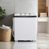 Twin Tub Washing Machine Portable Laundry Machine w/ 4.5 kg Washer &1.5 kg Dryer