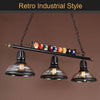 Vintage Pool Billiard Snooker Table Light Pendant Lights Lamp Bar Chandelier