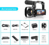 Video Camera Camcorder 56MP WiFi IR Night Vision Video Cam Photography Photo 4K