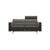 Stressless Stella 2 Seater Sofa with Headrests in Paloma Metal Grey RRP £4070