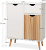 Sideboard Storage Cabinet Freestanding Kitchen Cupboard with Drawers