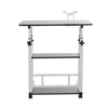 Height Adjustable Mobile Notebook Computer Desk Laptop Table Sofa Bed Tray Stand