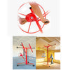 11FT Rolling Lockable Drywall Lift Tool Lifter Plaster Board Panel Hoist Jack UK