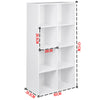4 6 8 Cube Bookcase Display Storage Shelving Unit Bookshelves Living Room Office