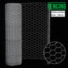 Chicken Galvanized Woven Wire Mesh 1.2*50m Rabbit Silver Garden Barrier Fence